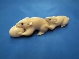 Figural Ivory Mice